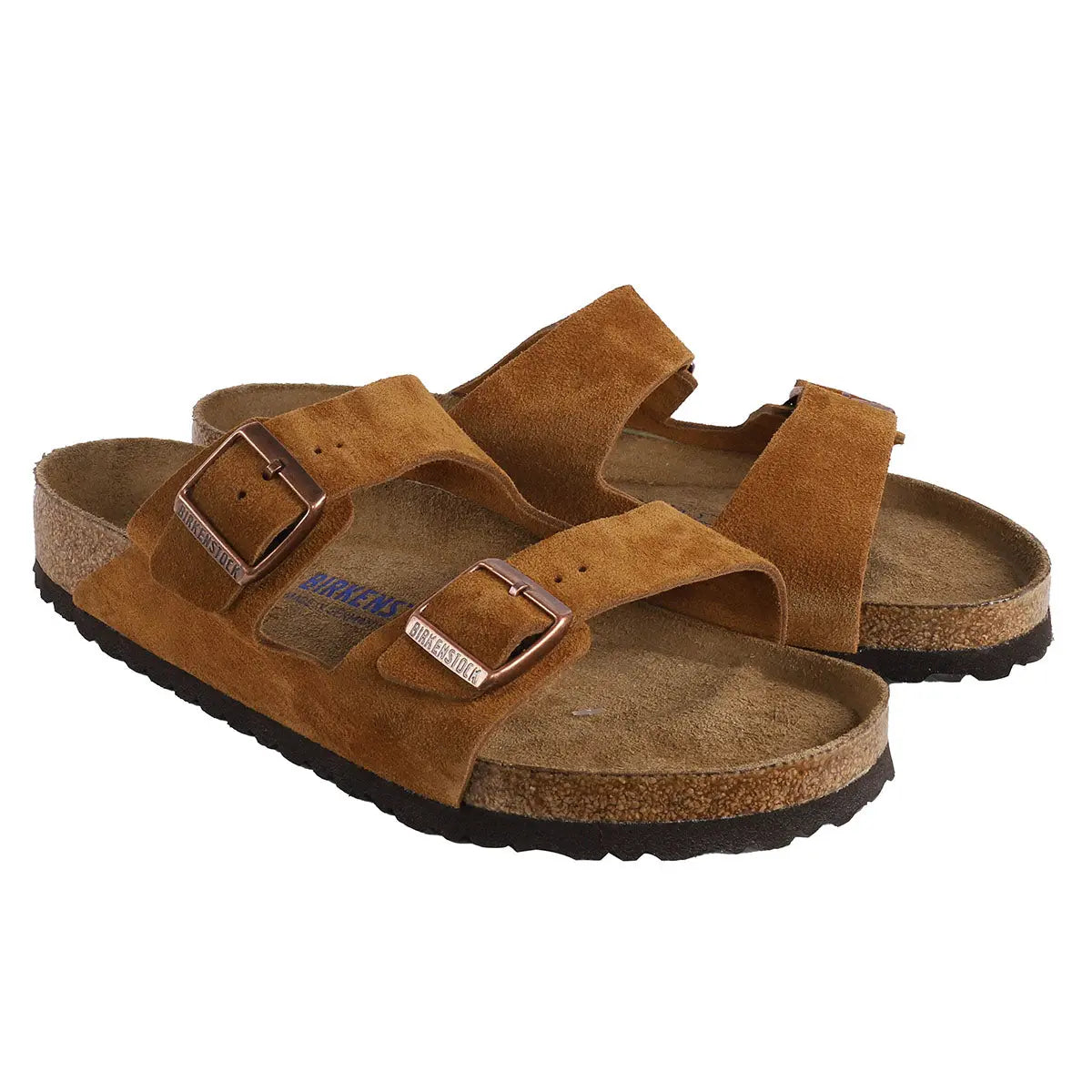 Birkenstock Arizona Soft Footbed Suede Leather Sandals