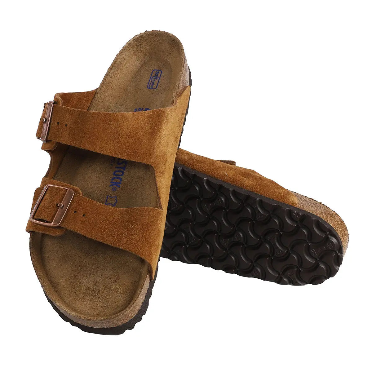 Birkenstock Arizona Soft Footbed Suede Leather Sandals