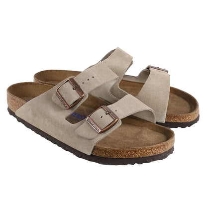 Birkenstock Arizona Soft Footbed Suede Leather Sandals