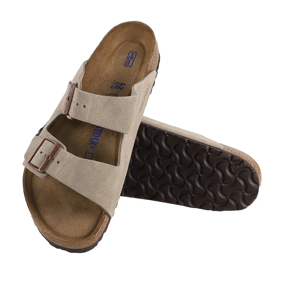 Birkenstock Arizona Soft Footbed Suede Leather Sandals