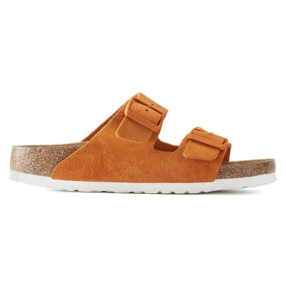 Birkenstock Arizona Soft Footbed Leather Suede Sandals