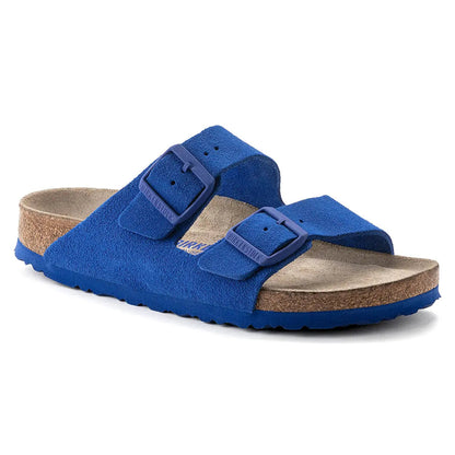 Birkenstock Arizona Soft Footbed Leather Suede Sandals