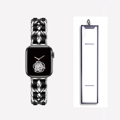 Apple Watch Stainless Steel Strap - Luxury Chain Design