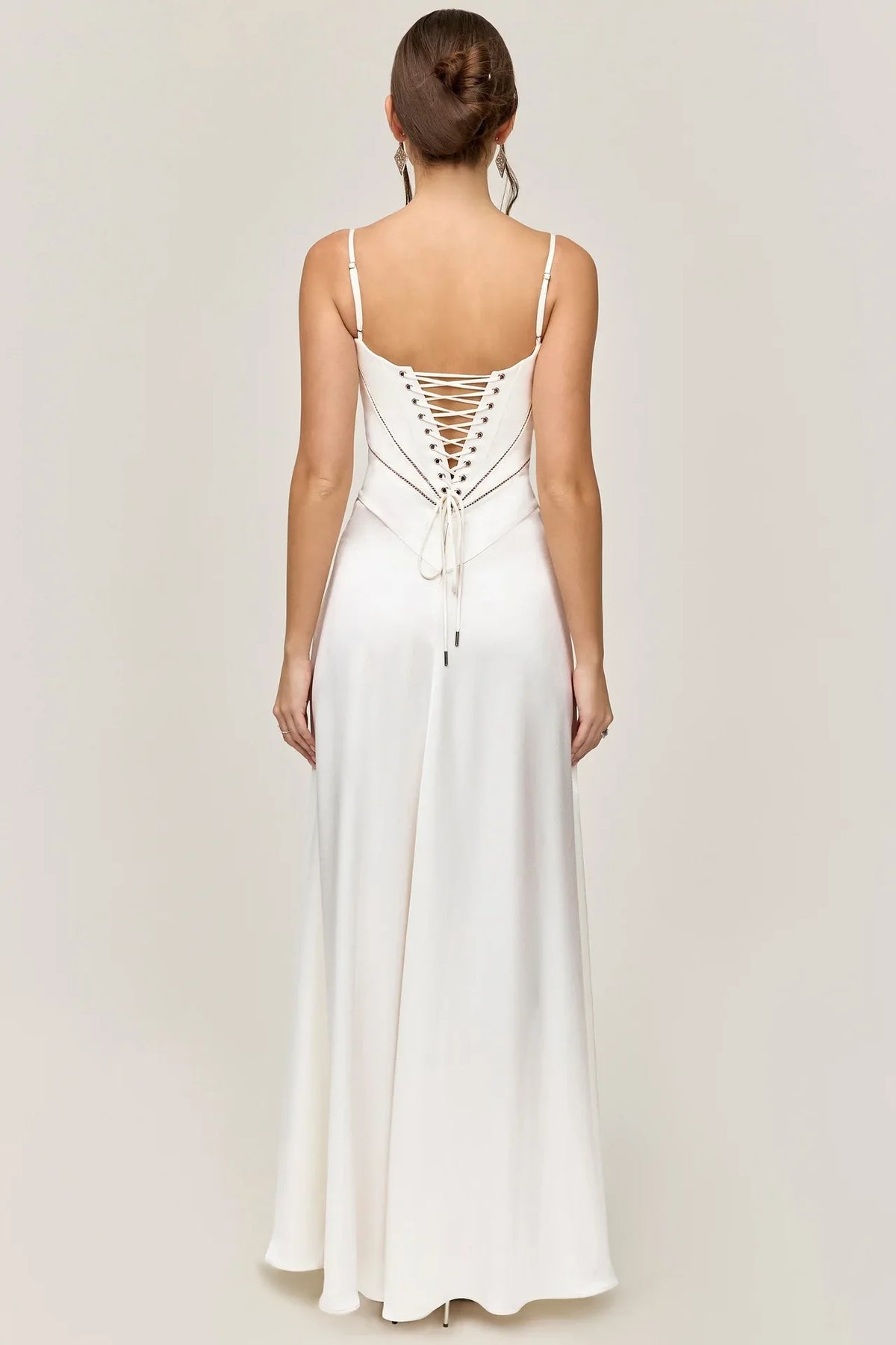 Women's new sexy slip dress slim backless dress long evening dress for women