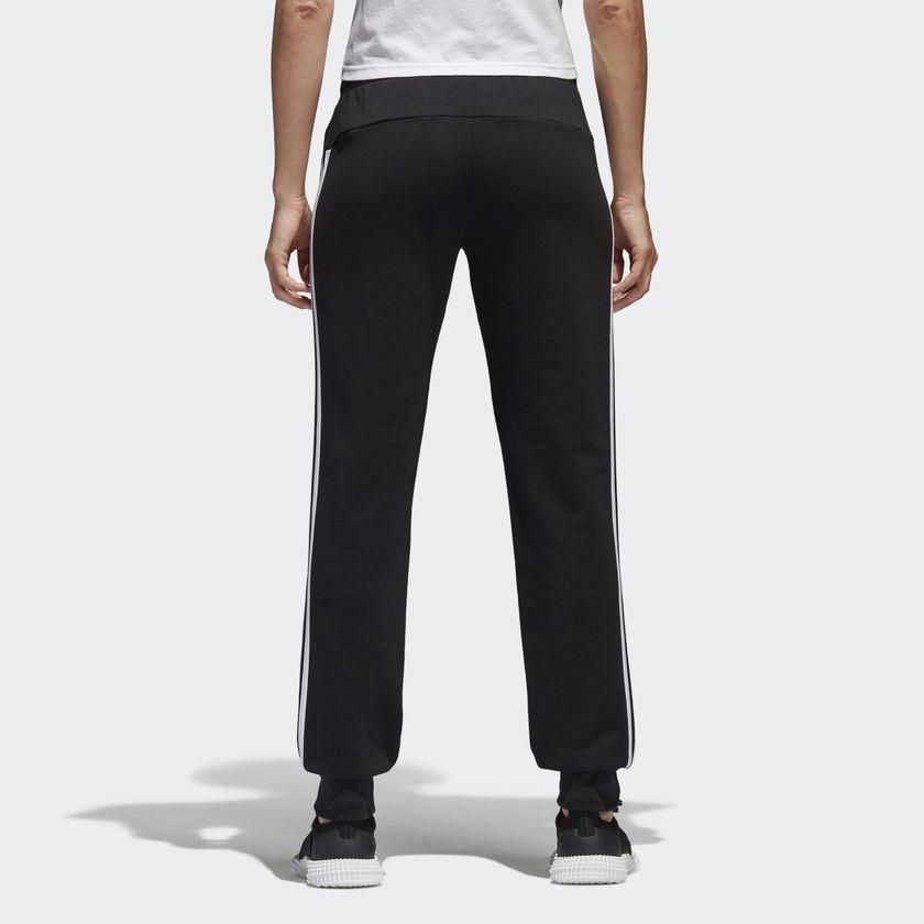 adidas Women's Essential 3-Stripes Closed Hem Slim Pants