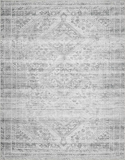 Barny Gray Blue Washable Rug - Clearance
