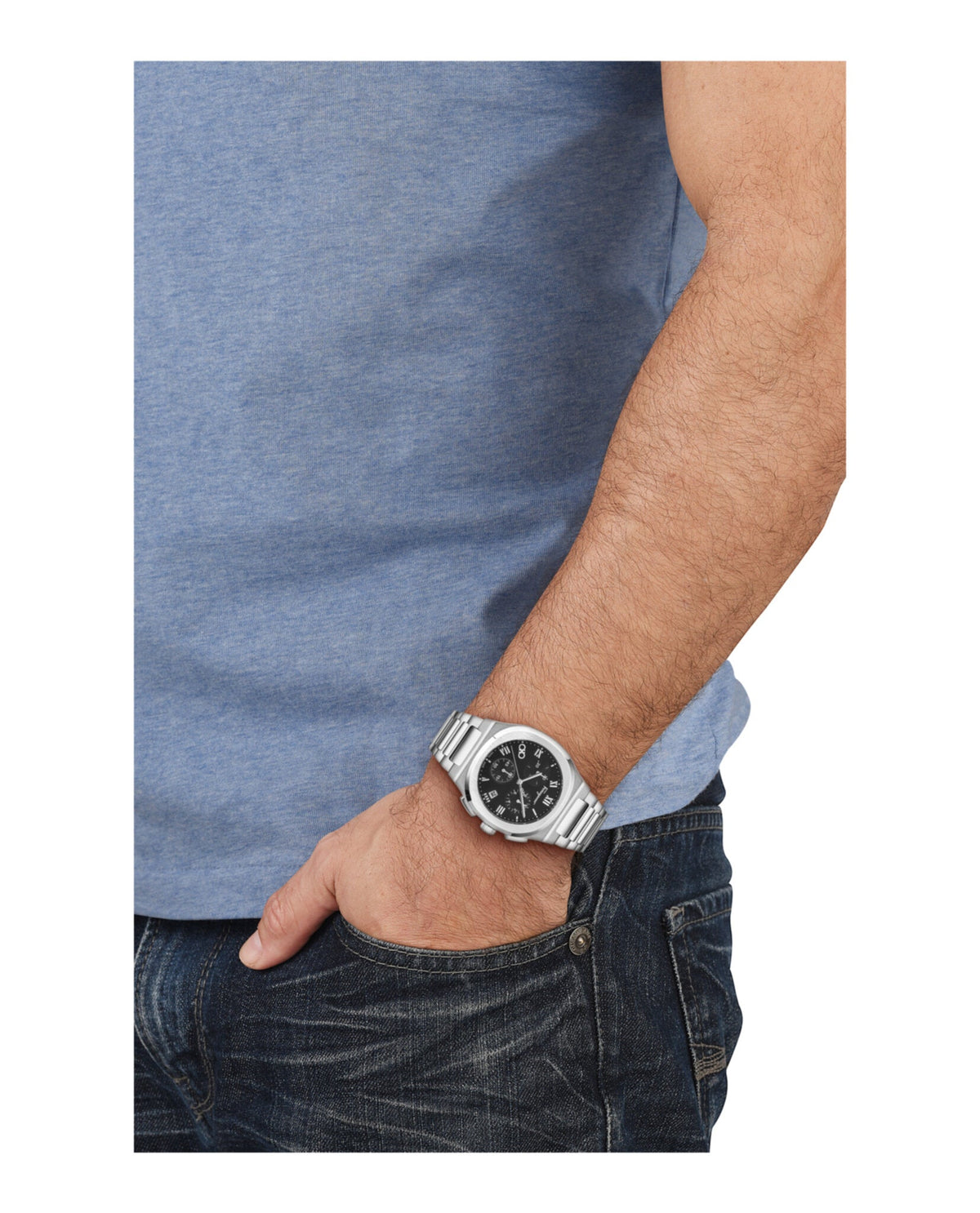 Ferragamo  Elliptical Chronograph Watch