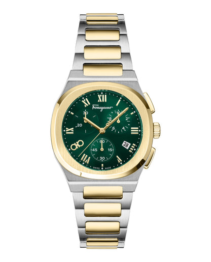 Ferragamo  Elliptical Chronograph Watch