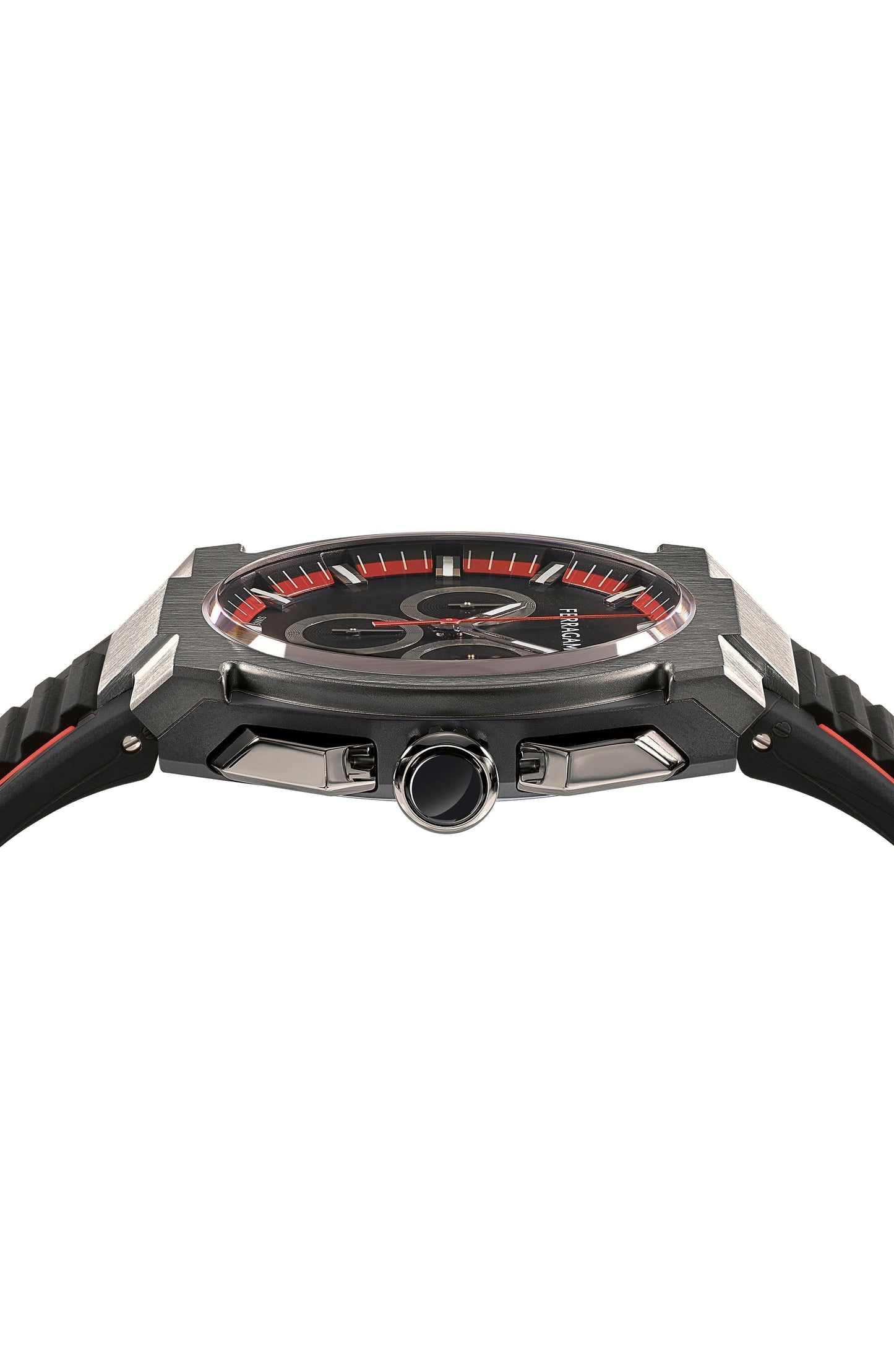 Ferragamo Supreme Chrono Silicone Watch