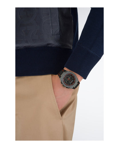 Ferragamo Supreme Chrono Silicone Watch