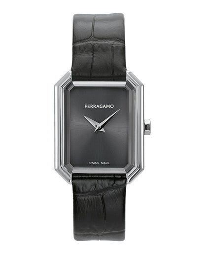 Ferragamo  Crystal Leather Watch