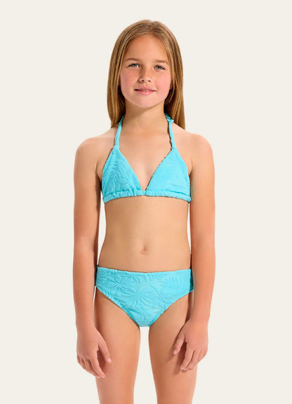 Terry Triangle Bikini Set