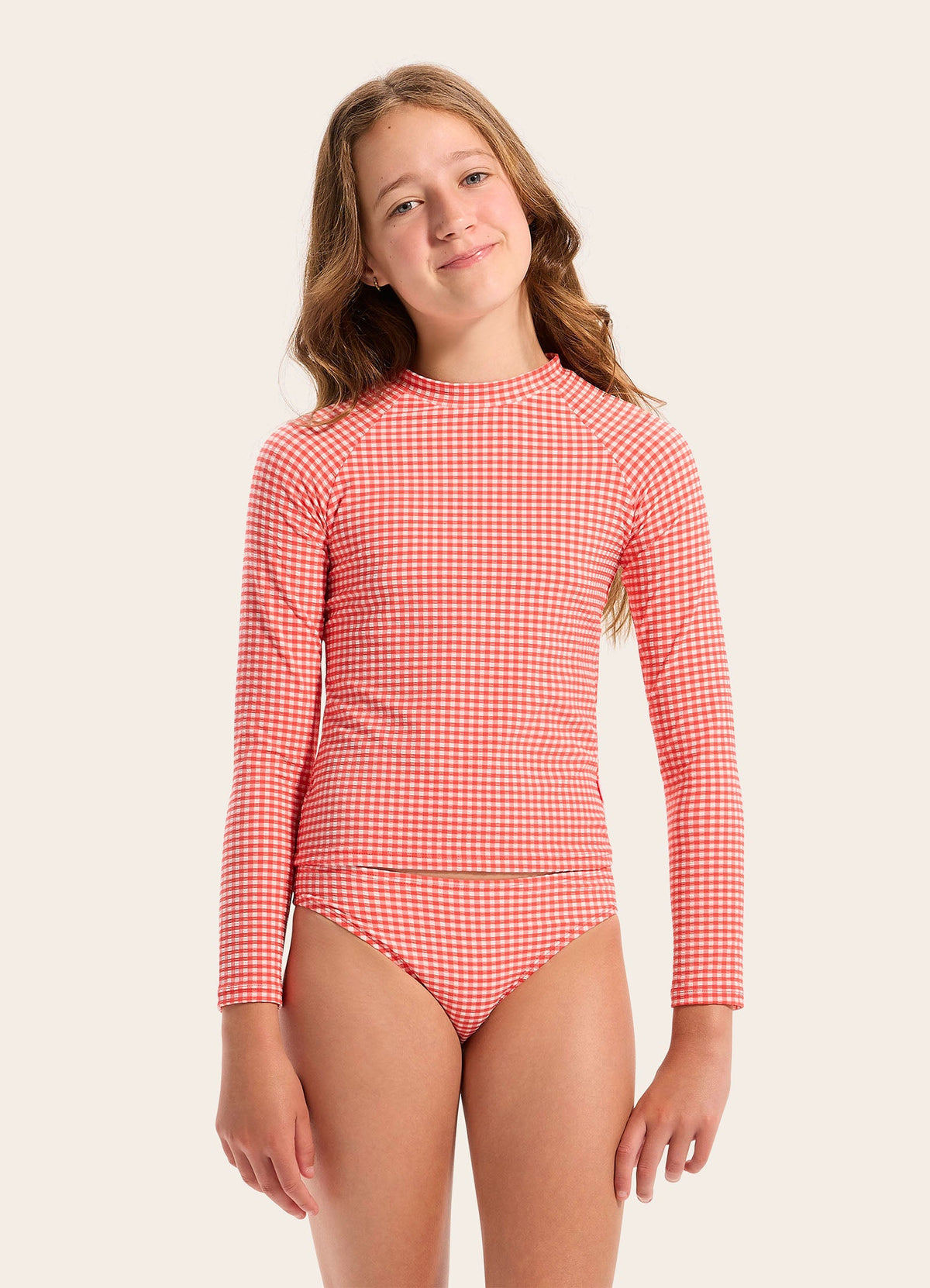 Gingham Surf Set