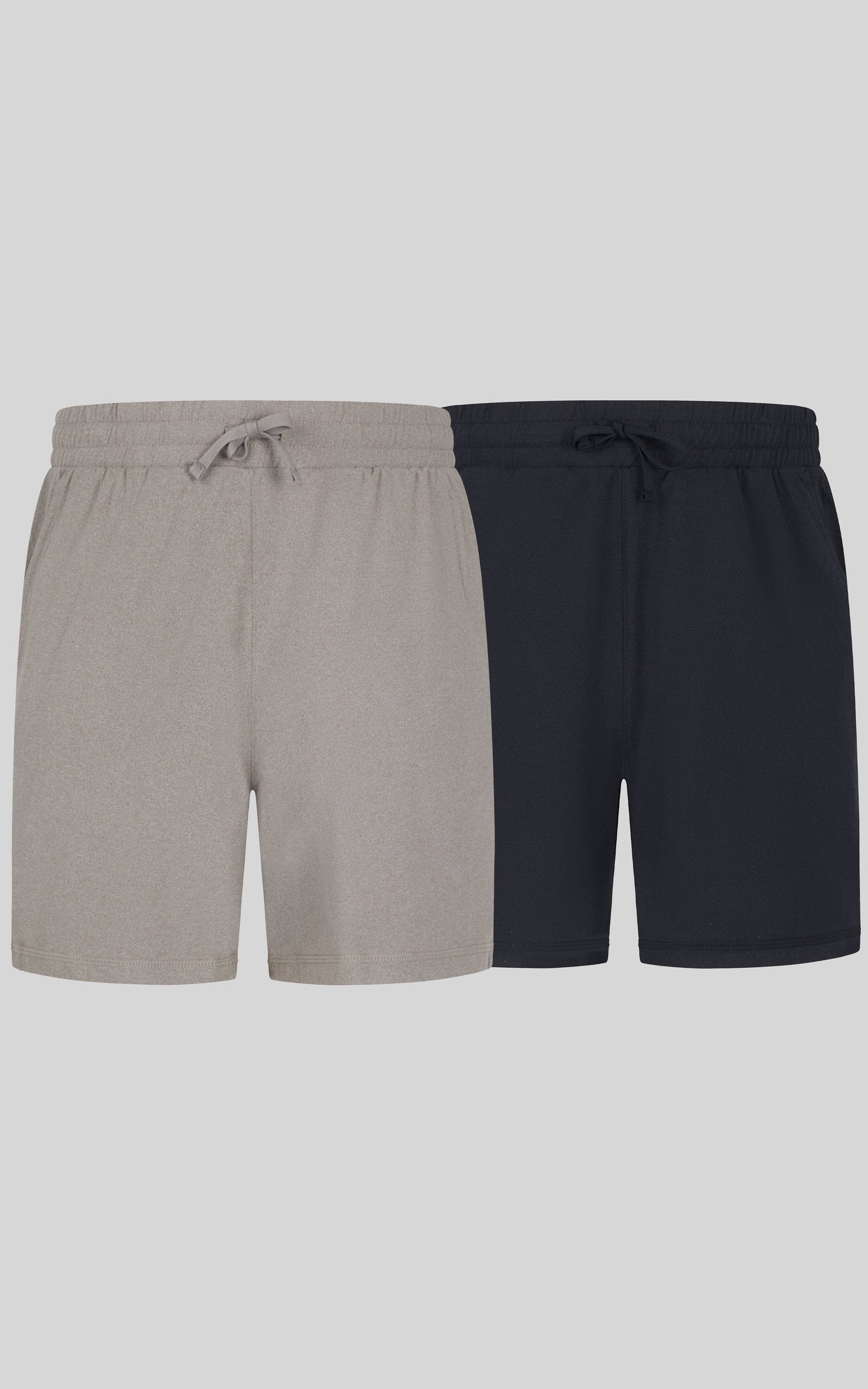90 Degree by Reflex Boys 2 PK Heathered Short and Lux Short