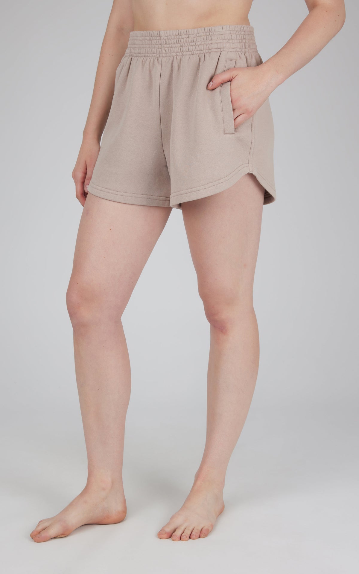 90 Degree by Reflex Washed Baby Fleece Short