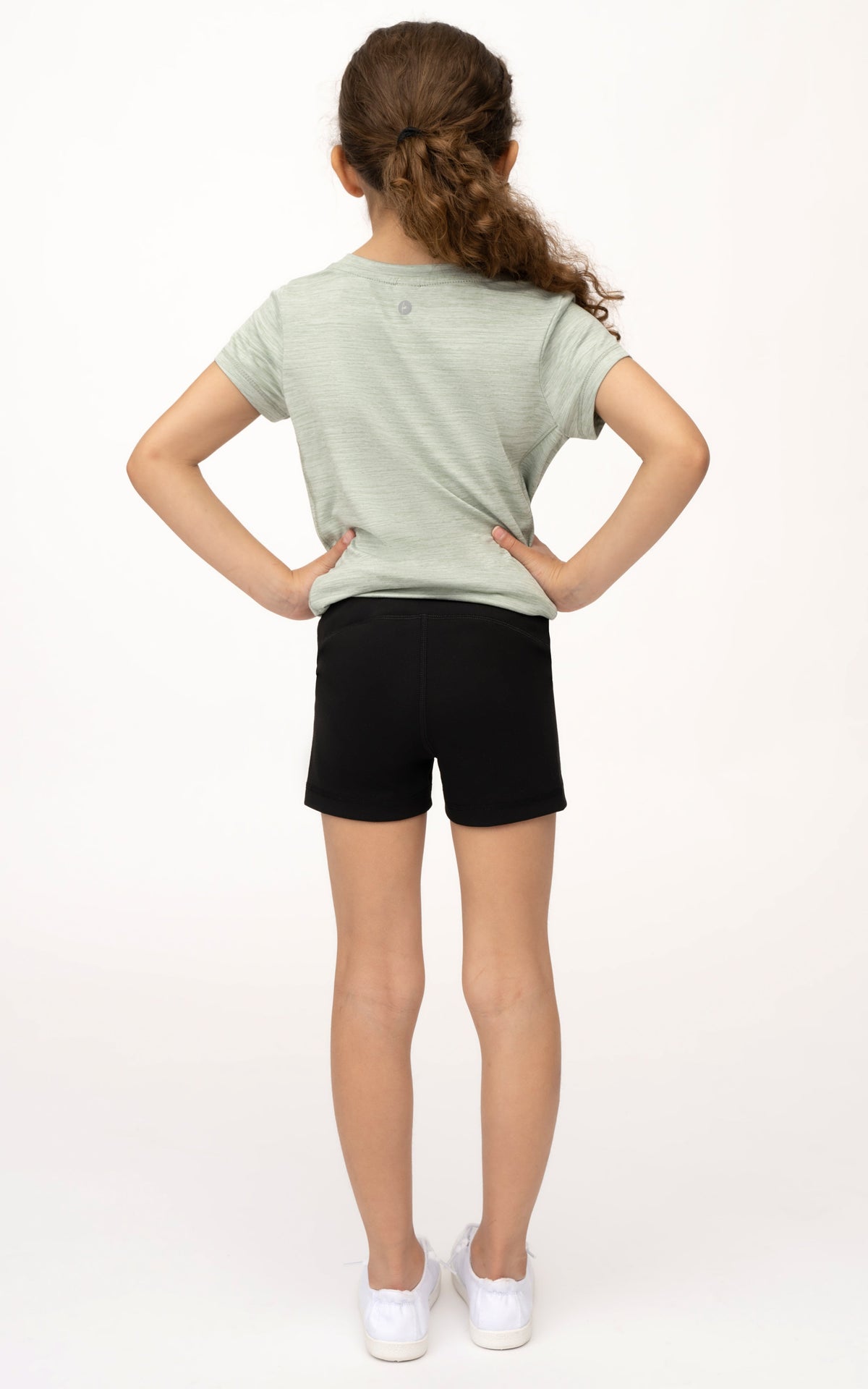 90 Degree by Reflex Girls 2 PK 3" Biker Shorts
