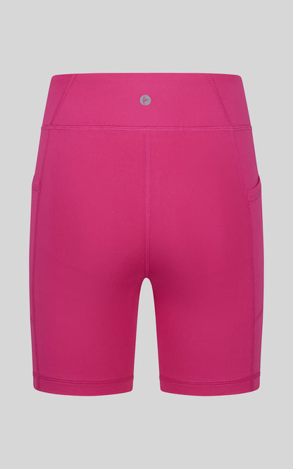 90 Degree by Reflex Girls 2 PK Interlock Side Pocket + Basic Bike Short