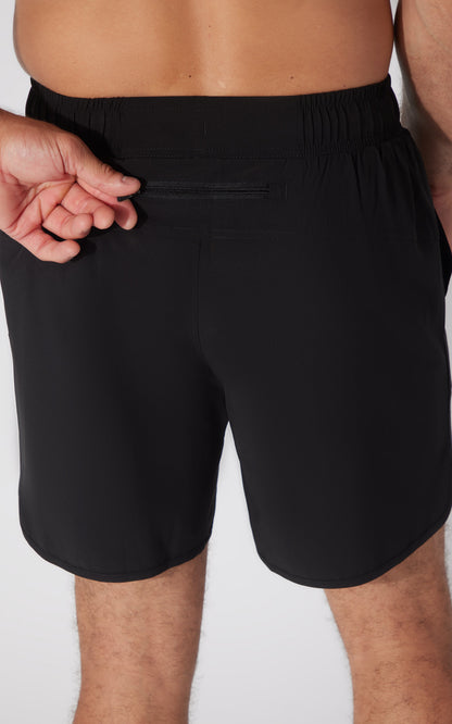 90 Degree by Reflex Men's Woven Compass 7" Short