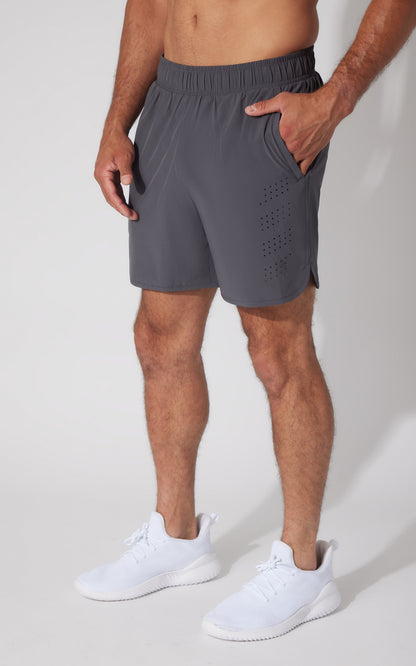 90 Degree by Reflex Men's Woven Compass 7" Short