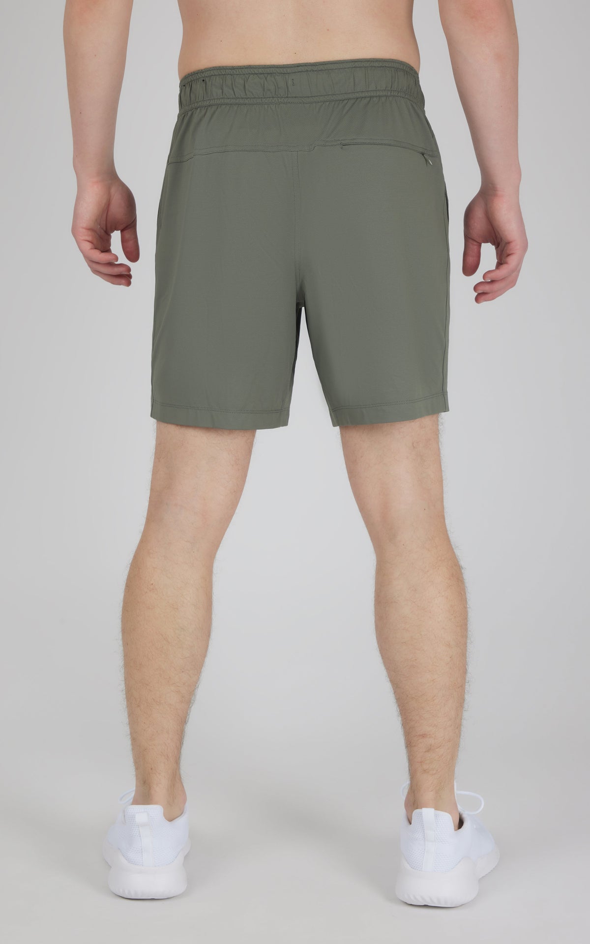 90 Degree by Reflex Men's Knit Stretch Pique Power 7" Shorts