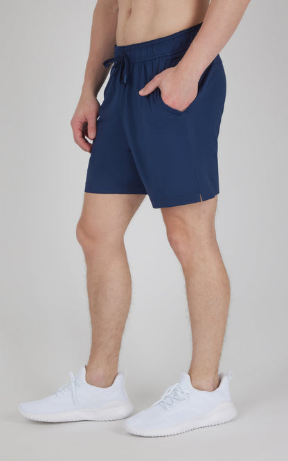 90 Degree by Reflex Men's Knit Stretch Pique Power 7" Shorts