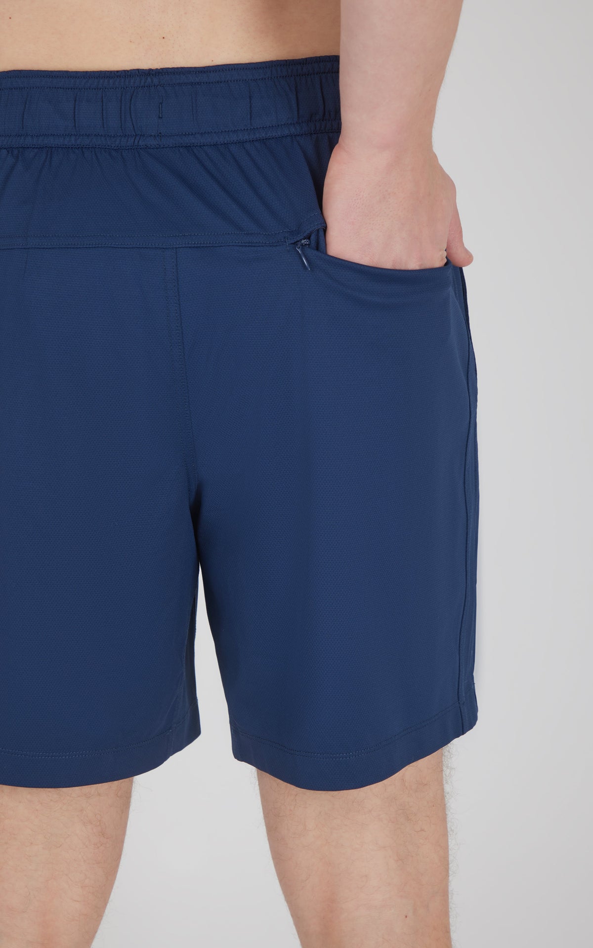 90 Degree by Reflex Men's Knit Stretch Pique Power 7" Shorts