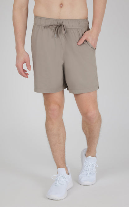 90 Degree by Reflex Men's Knit Stretch Pique Power 7" Shorts