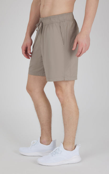 90 Degree by Reflex Men's Knit Stretch Pique Power 7" Shorts
