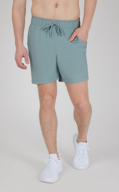90 Degree by Reflex Men's Knit Stretch 7" Shorts