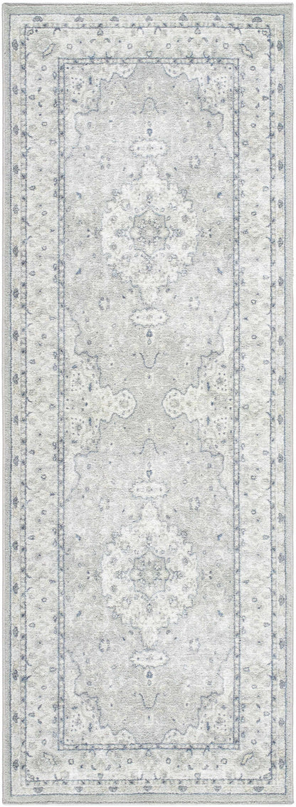 Farai Gray Medallion Area Rug