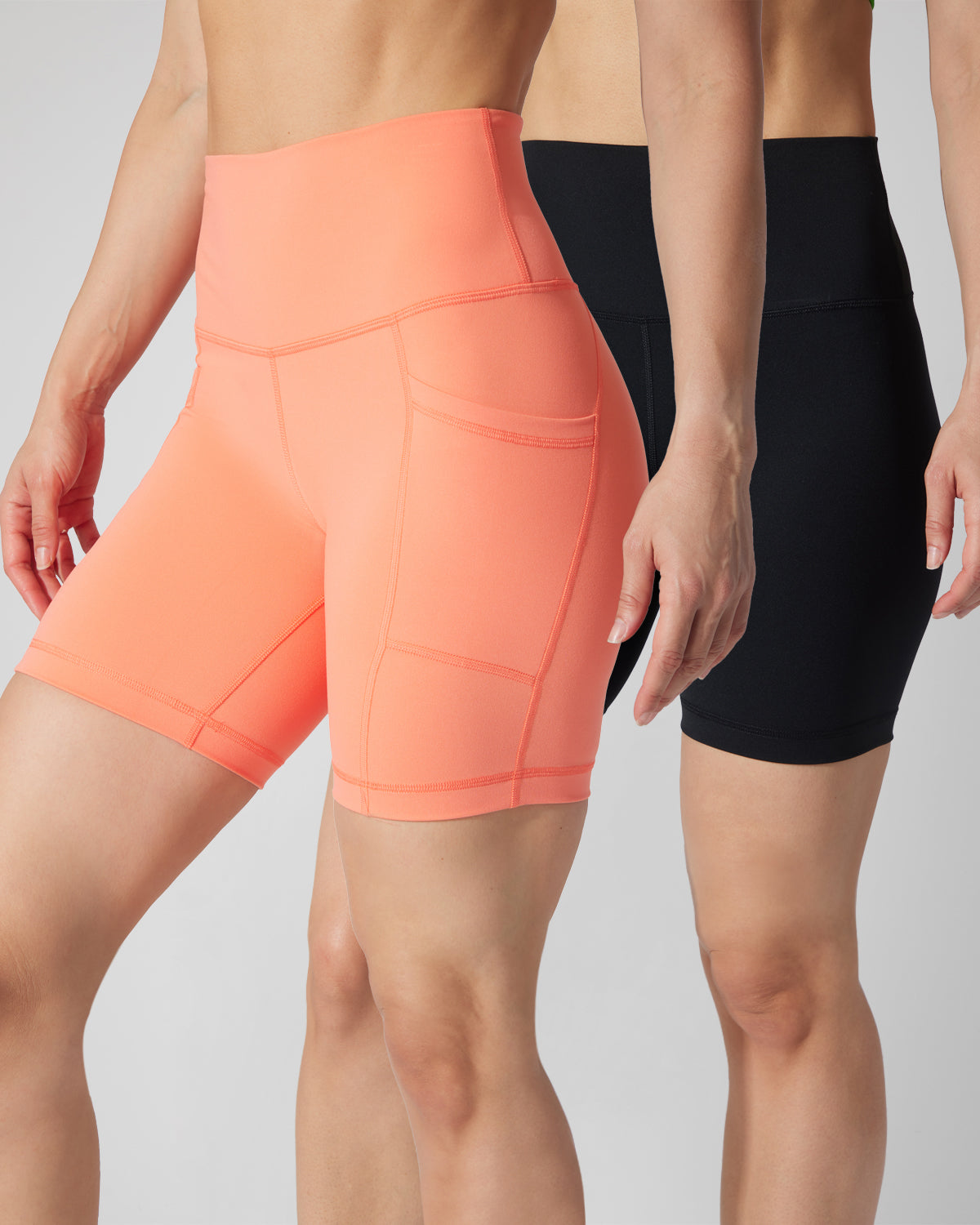 90 Degree by Reflex 2 PK Wonderlink 7" Side Pocket Short and Everyday Classic Short