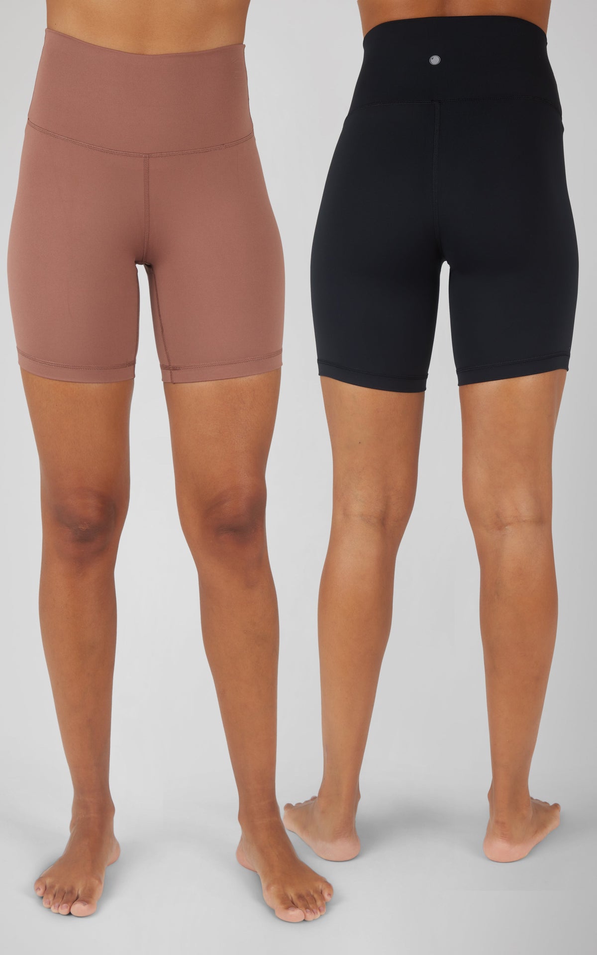 90 Degree by Reflex 2 PK Lux Super Hi Rise 7" Classic Biker Short