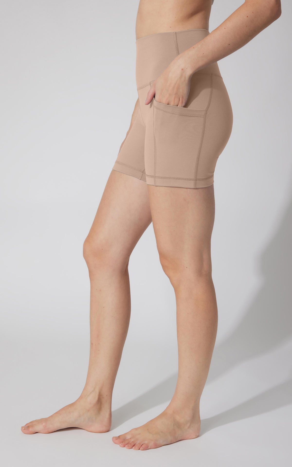 90 Degree by Reflex 2 PK Lux 5" One Classic and One Pocketed Shorts