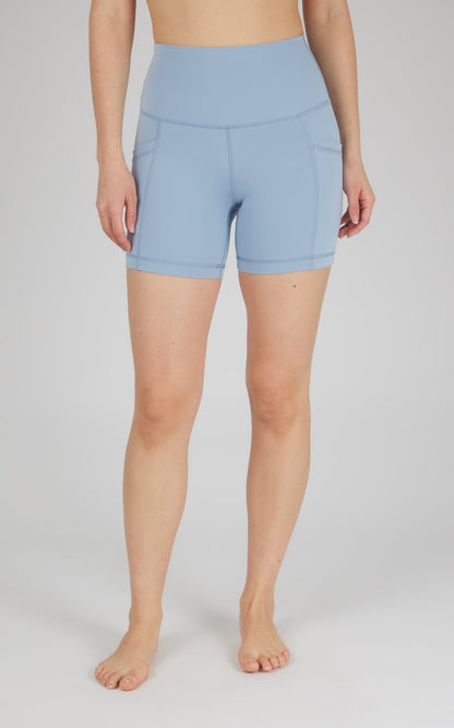 90 Degree by Reflex 2 PK Lux 5" One Classic and One Pocketed Shorts