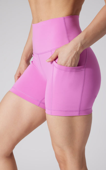 90 Degree by Reflex 2 PK Lux 5" One Classic and One Pocketed Shorts