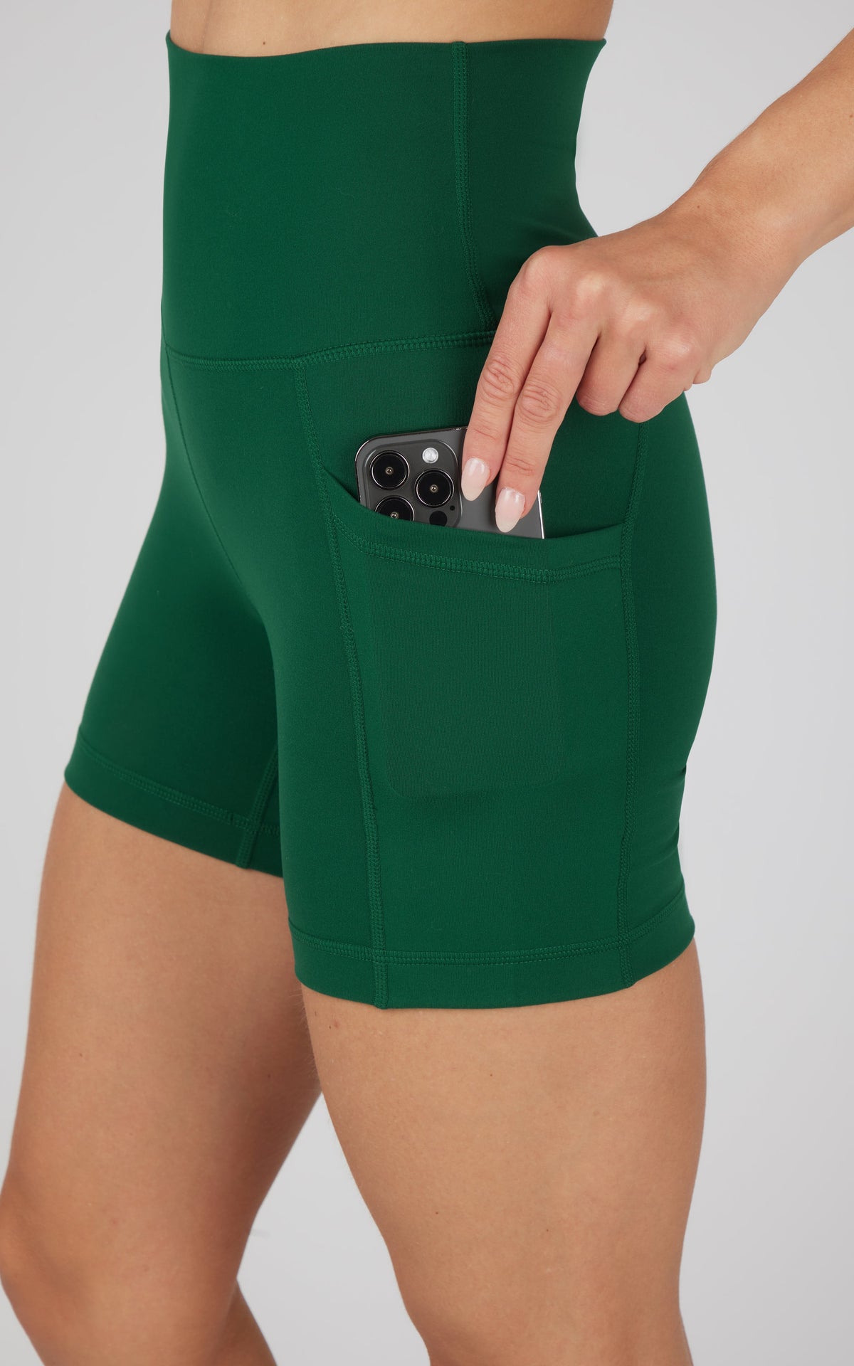90 Degree by Reflex 2 PK Lux 5" One Classic and One Pocketed Shorts