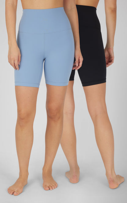 90 Degree by Reflex 2 PK Lux 7" Super High Waist Bike Short