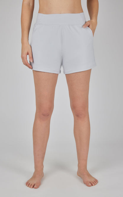 90 Degree by Reflex Lux Clean Front Multi Pocket 4" Short