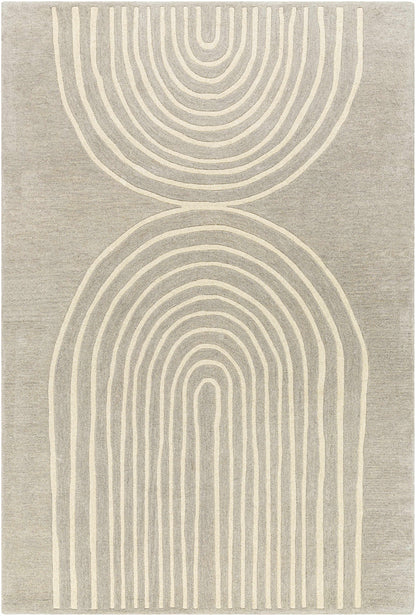 Fuat Medium Gray Area Rug