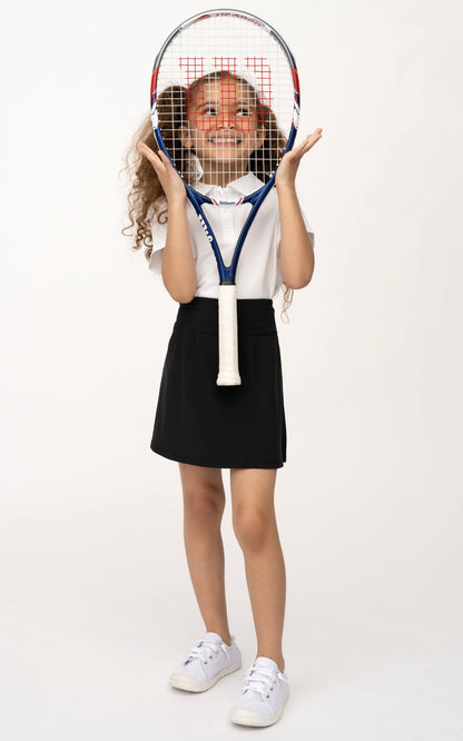 90 Degree by Reflex Girls Lightstreme Speed Trap Tennis Pleated Skort