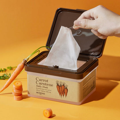 Carrot Carotene Daily Mask (30 Sheets)