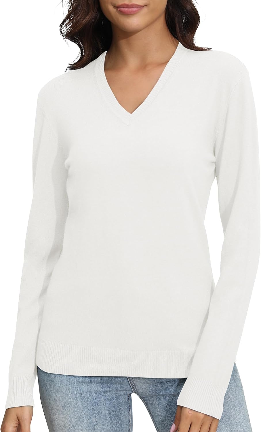 ✨Women's Lightweight V-Neck Knit Sweater