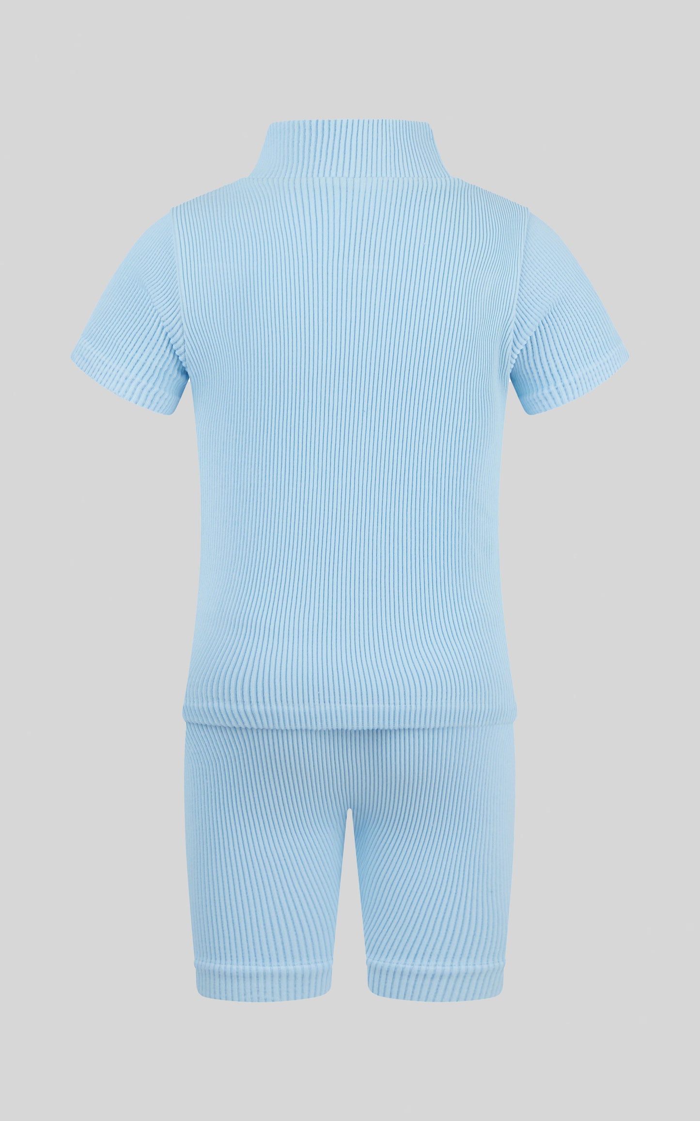 90 Degree by Reflex 4-6X Rib Seamless Top & Short & Scrunchie Set