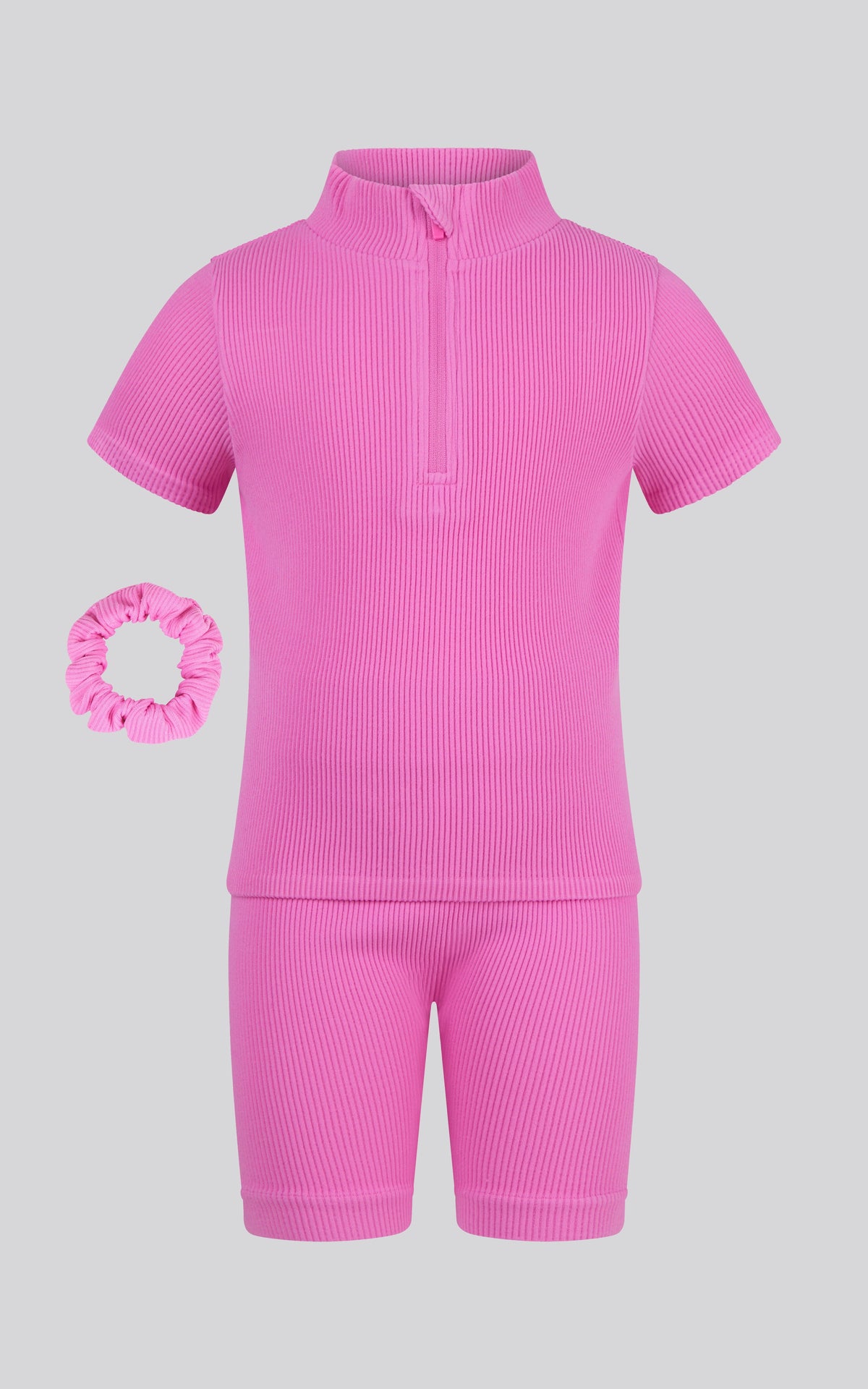 90 Degree by Reflex Toddler Girls Rib Seamless Top & Short Set