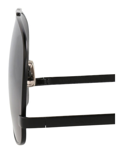 Saint Laurent Aviator-Frame Metal Sunglasses