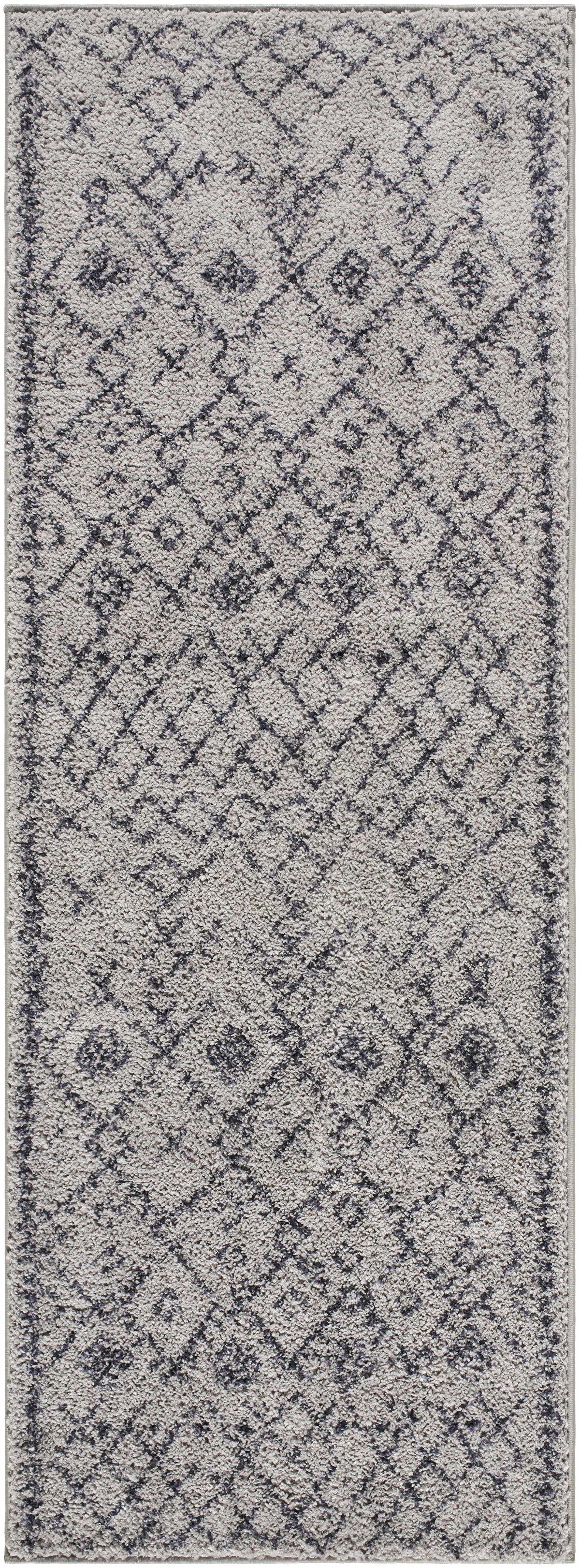 Elyes Gray Washable Area Rug - Clearance