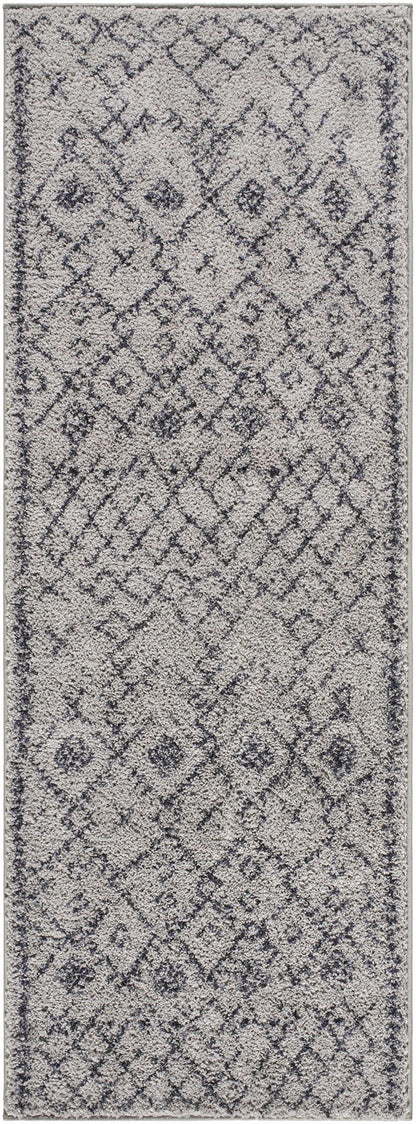 Elyes Gray Washable Area Rug - Clearance