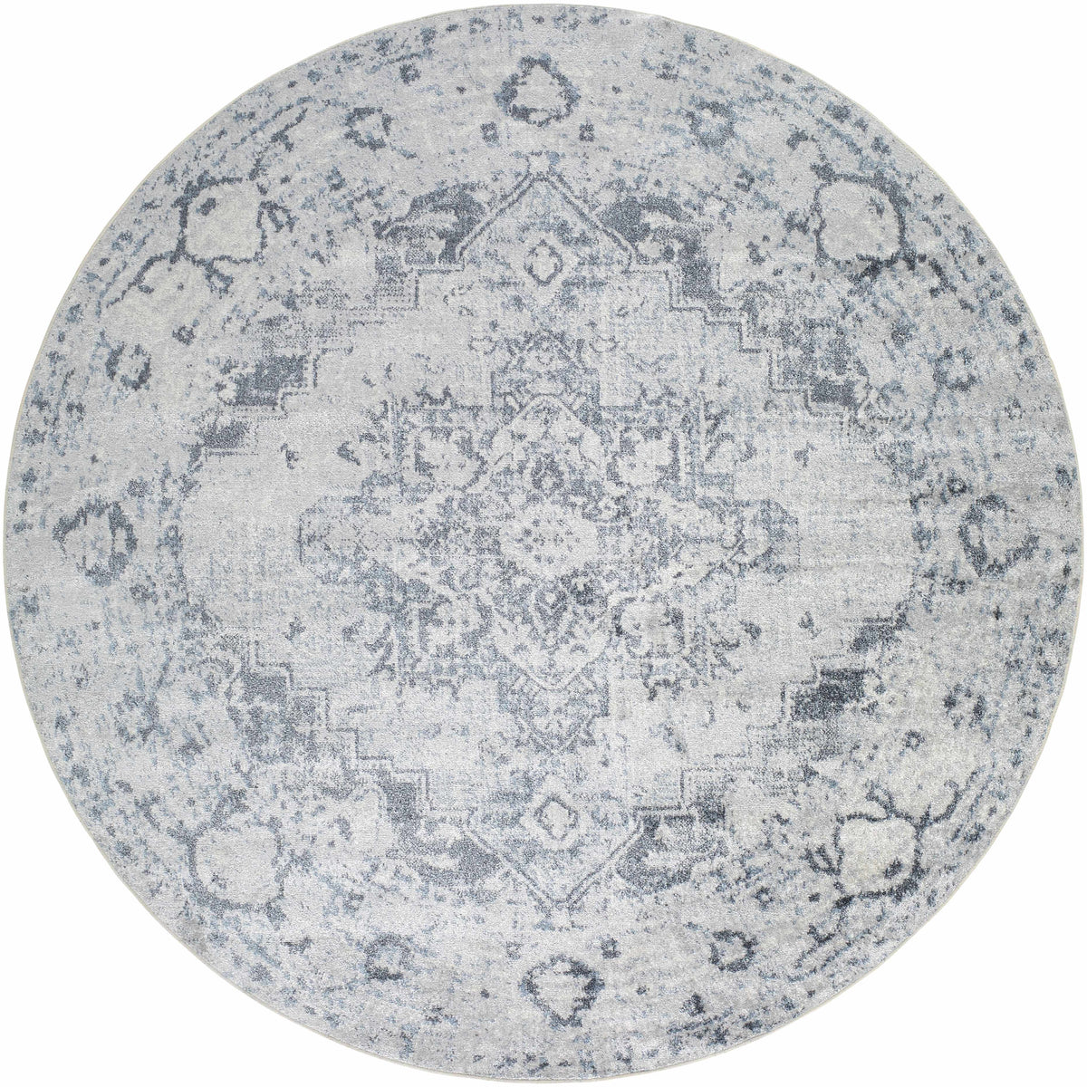 Ankti Aqua Washable Area Rug - Clearance