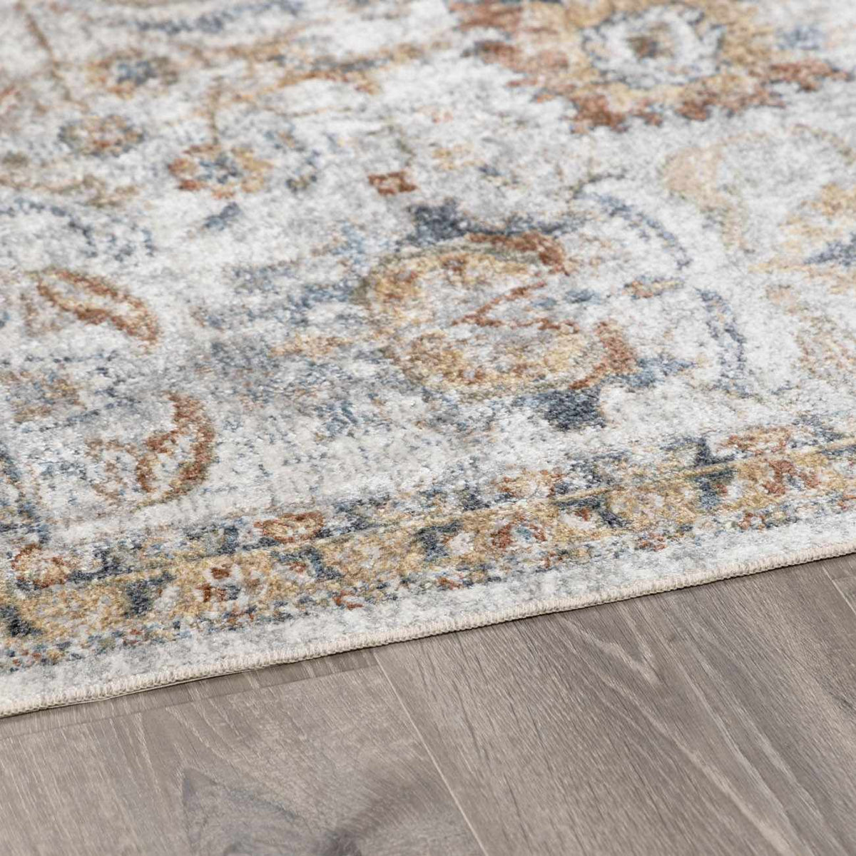 Dion Washable Floral Rug - Clearance