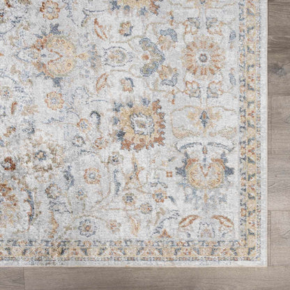 Dion Washable Floral Rug - Clearance